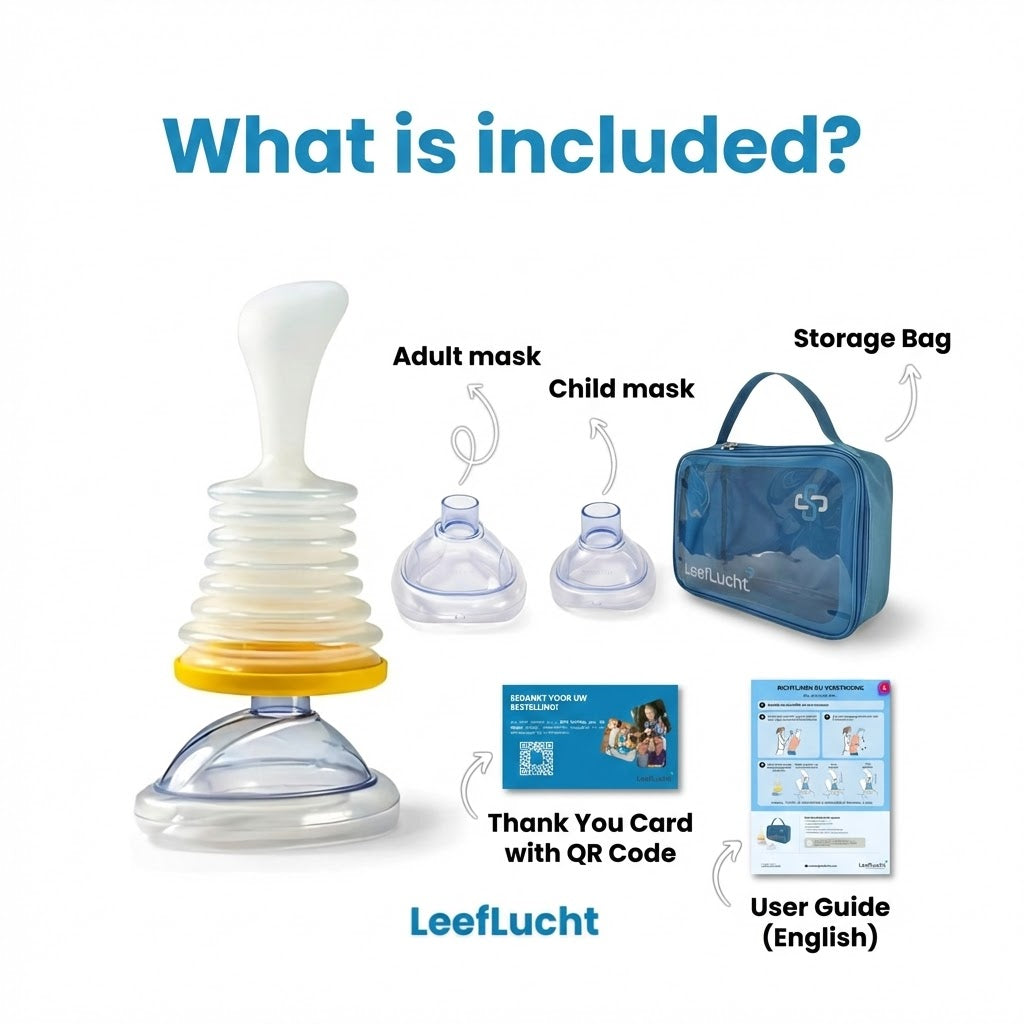 LeefLucht® Anti Choking Rescue Kit
